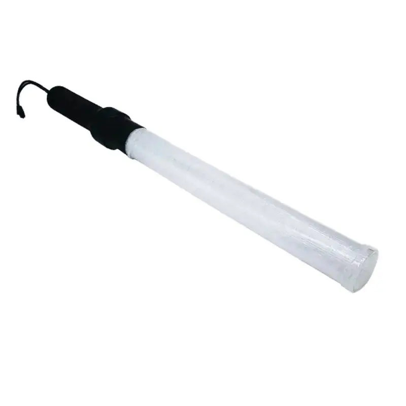 Luz de advertencia de señal intermitente LED, bastón multifuncional, Control de tráfico nocturno, Comando de cambio de Color de 540mm