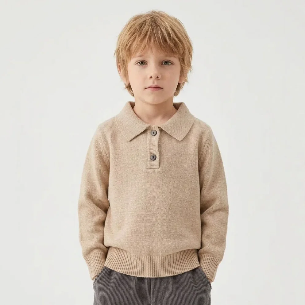2-10T Toddler Kid Baby Boy Girl Sweater Winter Warm Clothes Long Sleeve Knit Pullover Top Thick Knitwear Infant Sweater