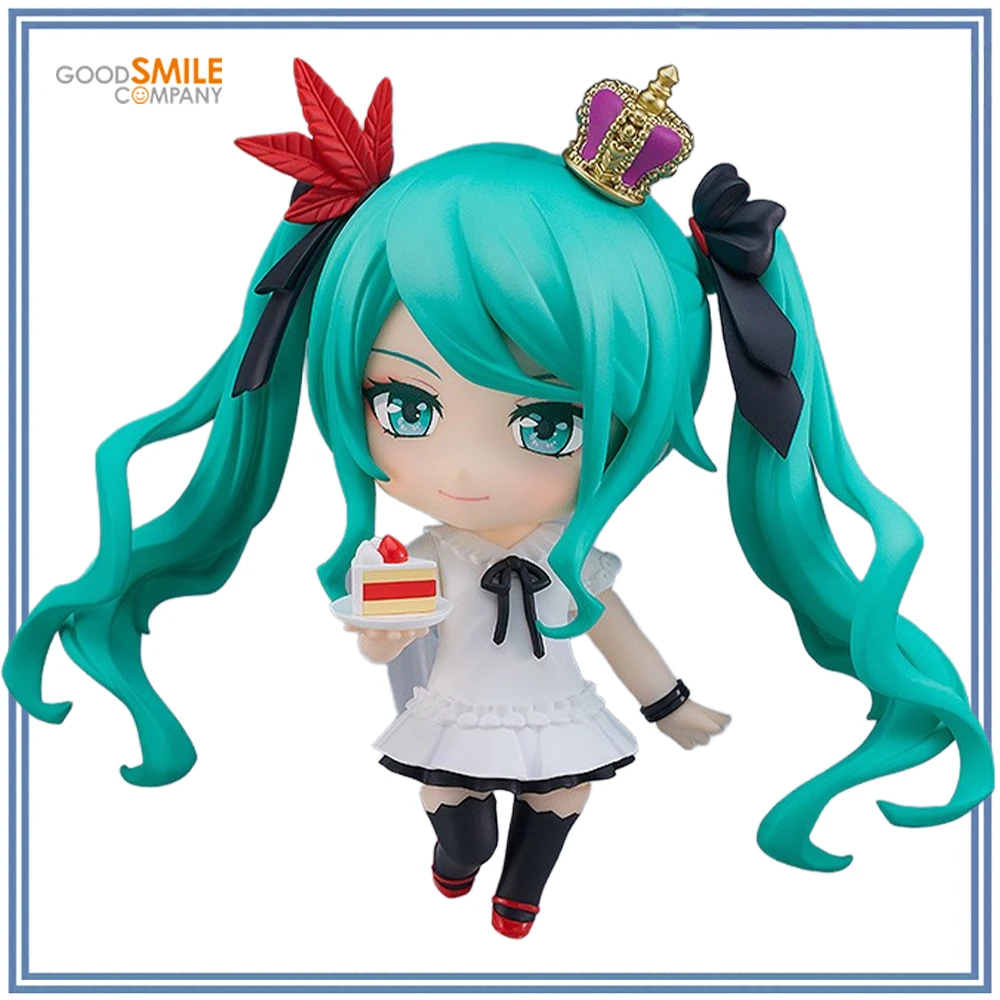 

100% оригинал на складе Good Smile Company Nendoroid ( # 2430) Vocaloid Hatsune Miku World Is Mine 2024, версия аниме-фигурка, модель в подарок