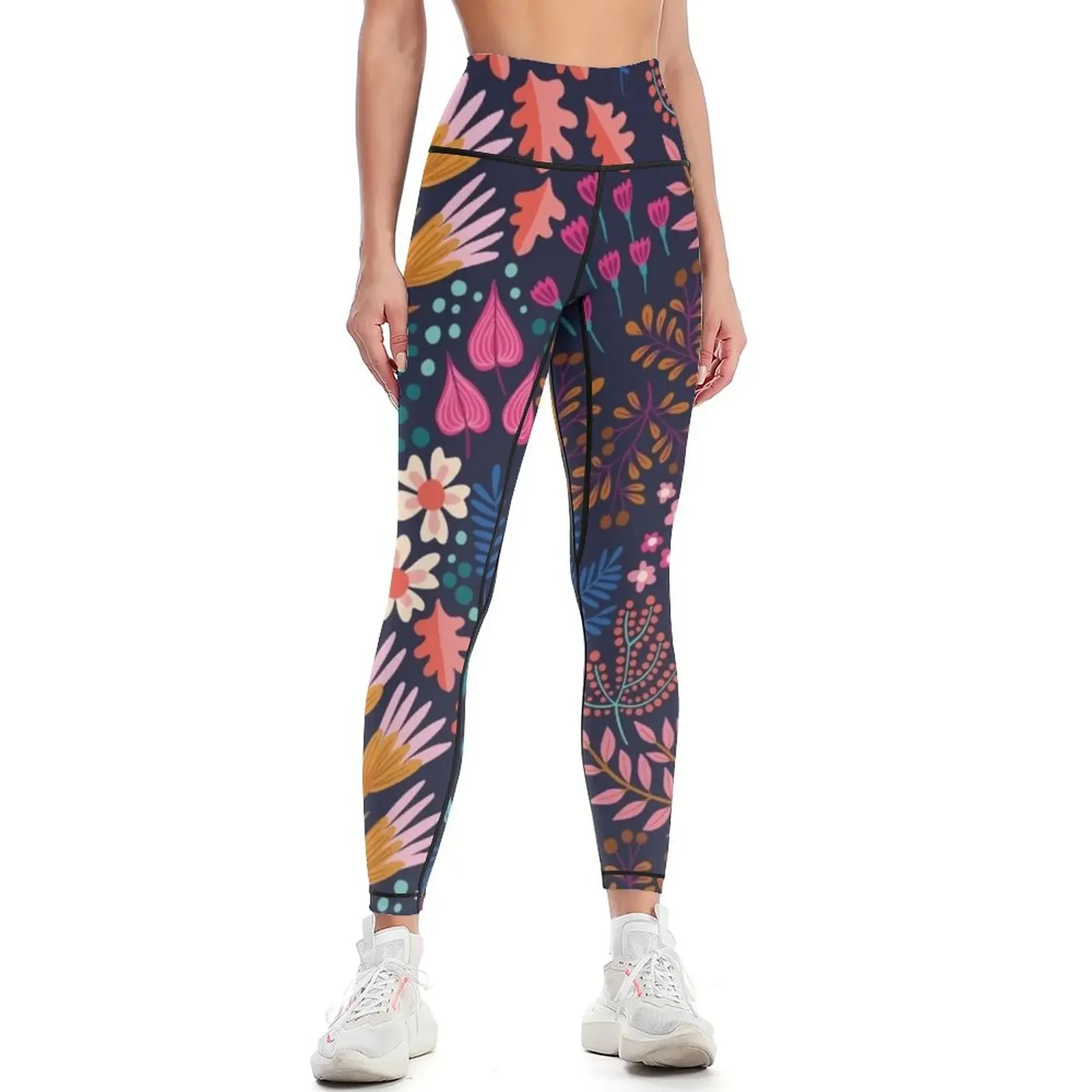 

BLISS Flower Field Leggings Fitness woman sport legging for physical jogging pants Womens Leggings