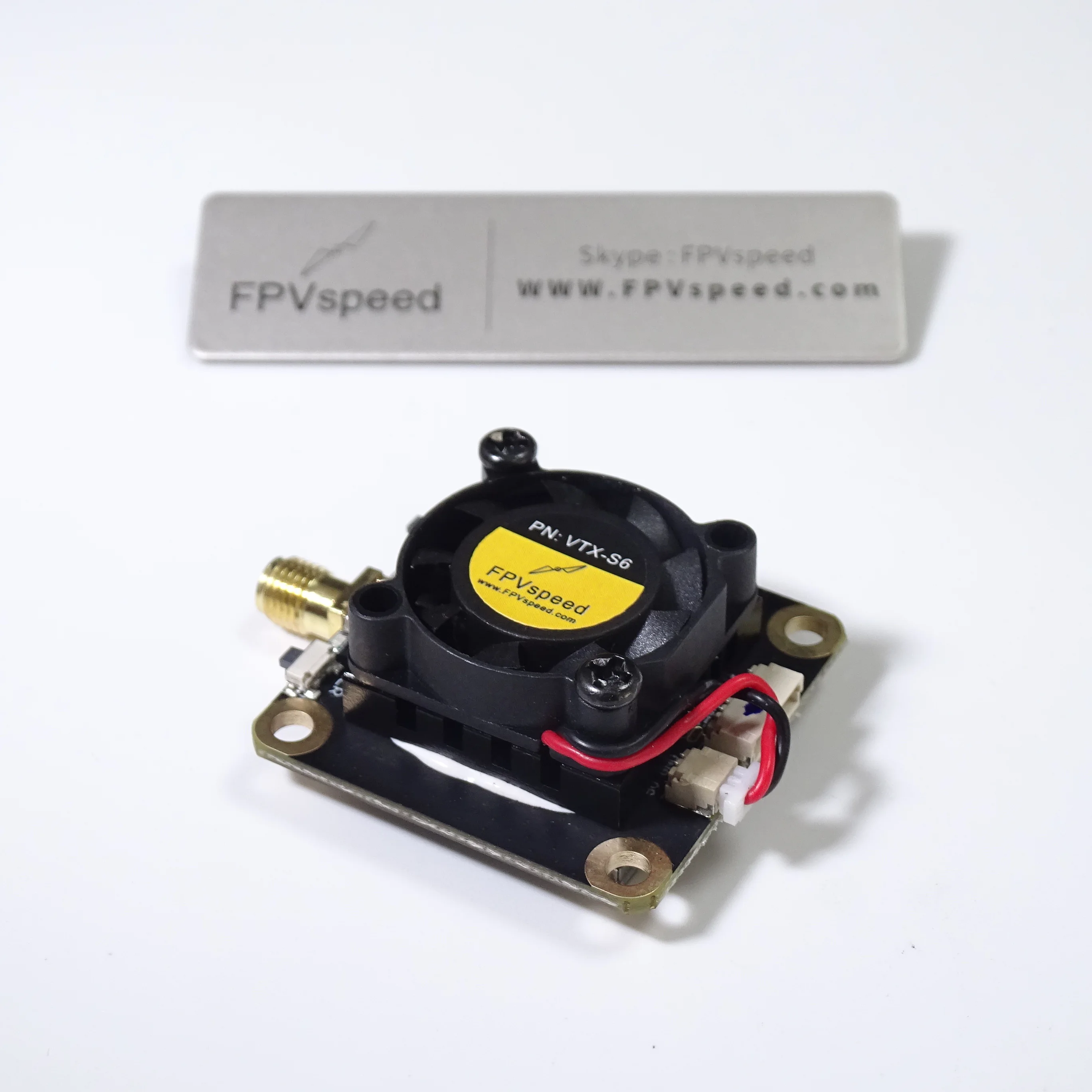 

FPVspeed VTX-S6 2G 2.2G 1.6W 2W FPV 8CH FPV Transmitter, Special Long-Range Series