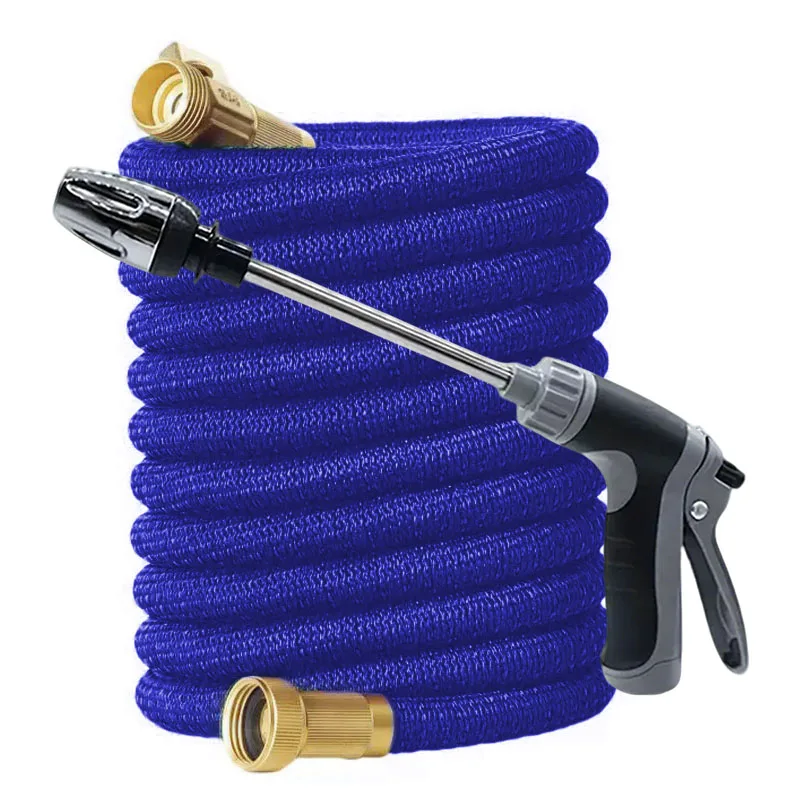 

НОВЫЙ Расширяемый садовый шланг Magic Car Hose Gun, пистолет для мойки автомобилей высокого давления, шланг для полива сада, инструмент для орошения сада