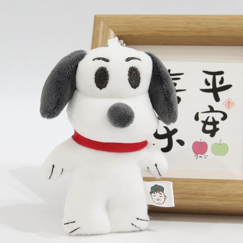 2025 New Cute Snoopy Plush Doll Bag Pendant Halloween Pumpkin Doll Backpack Keychain Halloween Gift for Friends