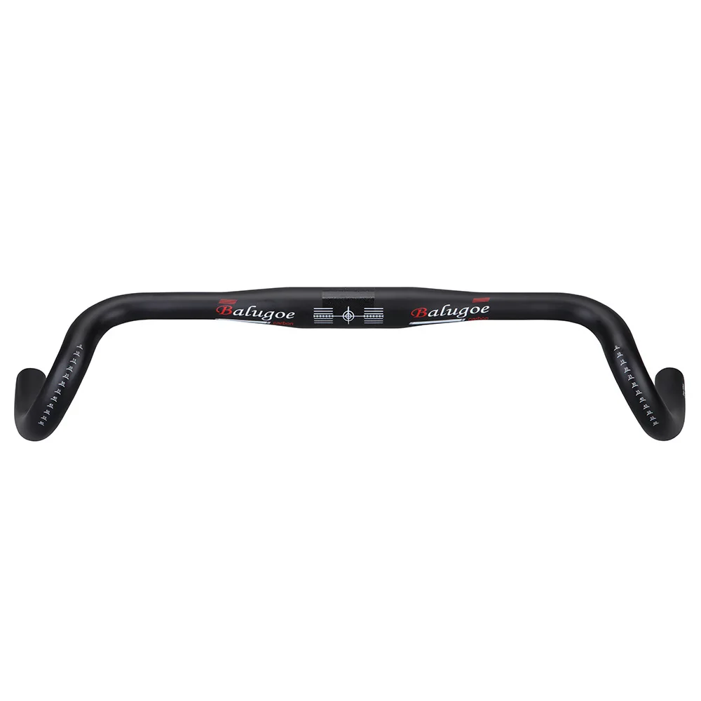BUCKLOS Fahrrad Carbon-Lenker, 30 cm ° Integrierte Lenkrohre für Fahrräder, Aero-Bent-Bar Rennradlenker, Fahrradzubehör – Detail 10
