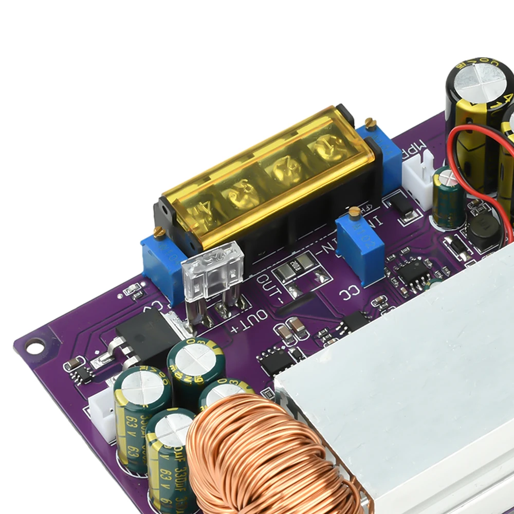 800W 25A MPPT Solarladegerät Stromversorgungsmodul 18V-90V auf 2-60V DC-DC Abwärtswandler Auto-Ladeplatine Ideal-Diode – Detail 12