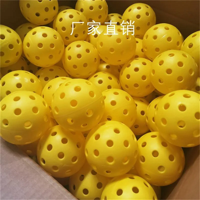 Pickleball 74MM Durable 26/40 Holes Indoor/Outdoor 2/4/6Pcs Pickleballs 26g for Entertainment pickleball Packs of Pickleballs