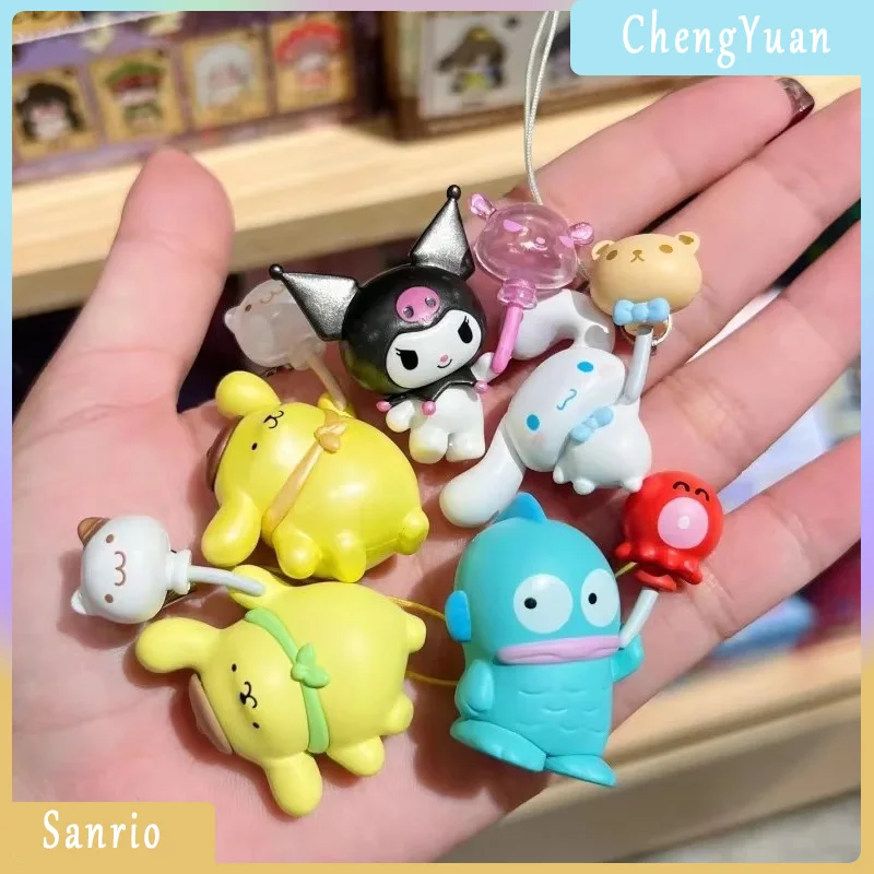 

Милый воздушный шар Sanrio Tour, милая глухая коробка с фасолью Kuromi Hello Kitty Cinnamoroll, слепая сумка, милая коробка с подвеской в форме устри, украшение для дома, подарок
