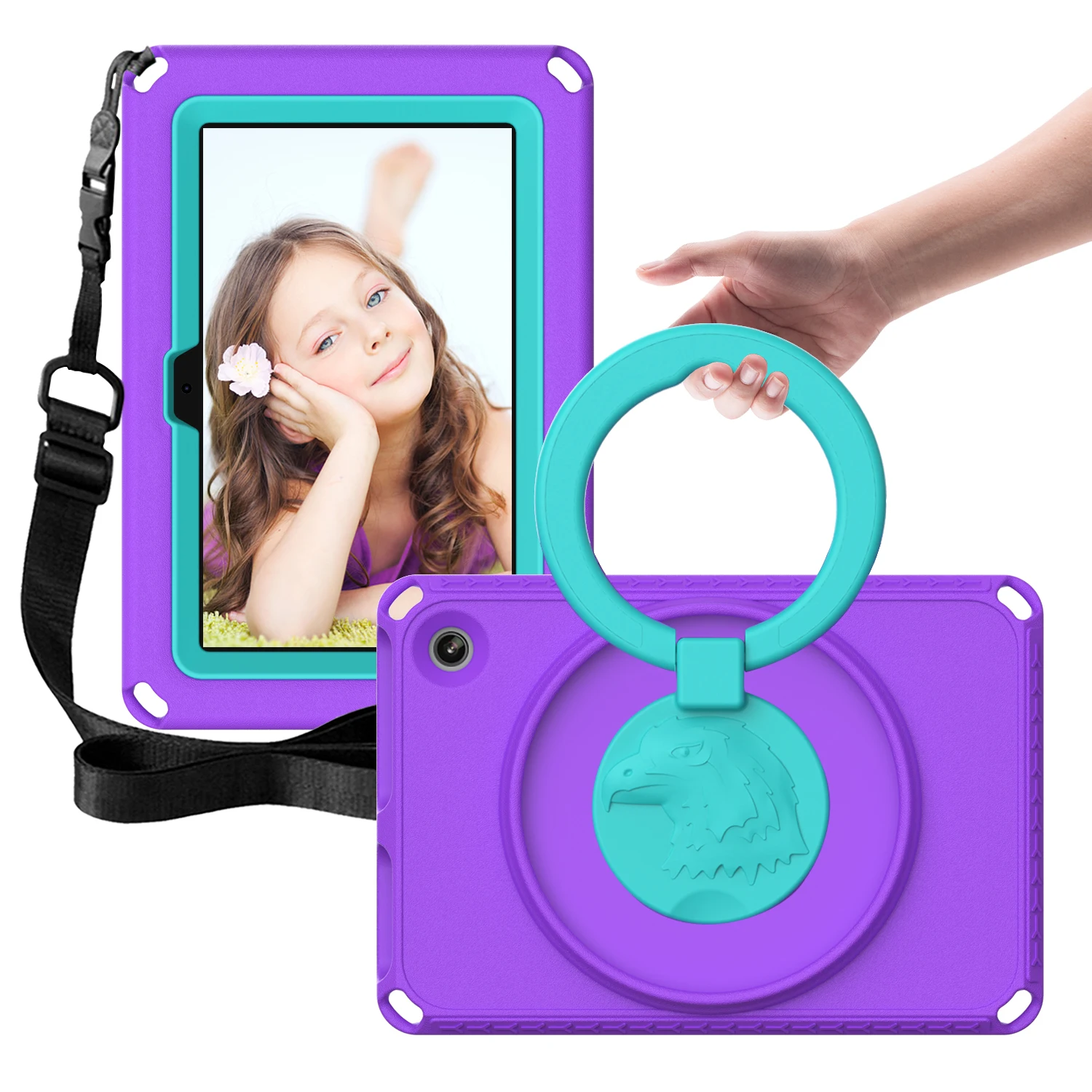 360 degree rotation tablet Case For Huawei MatePad T8 8.0