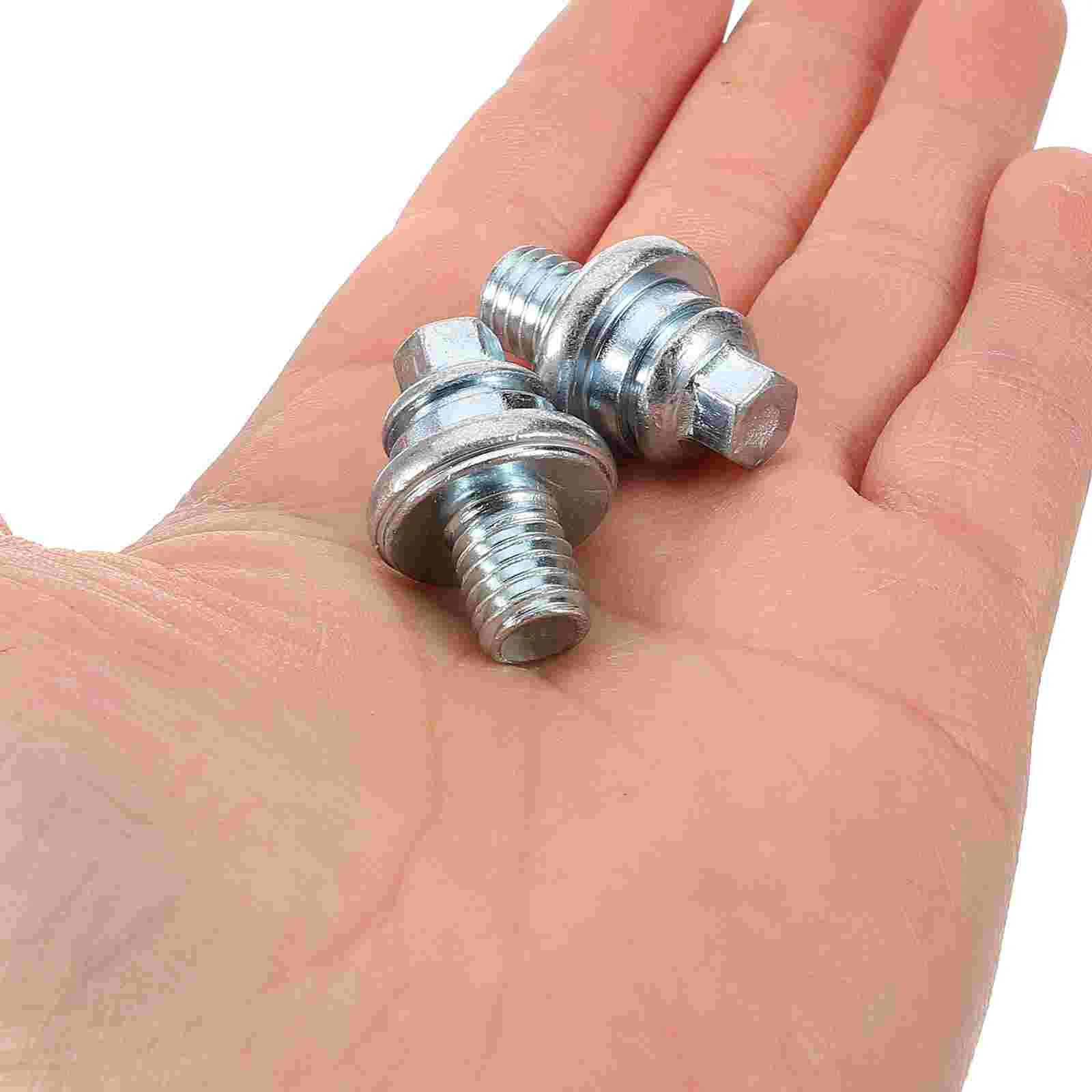 10 Pcs Car Screws Bolts Terminal Stud Connector for Vehicle Kit Galvanized