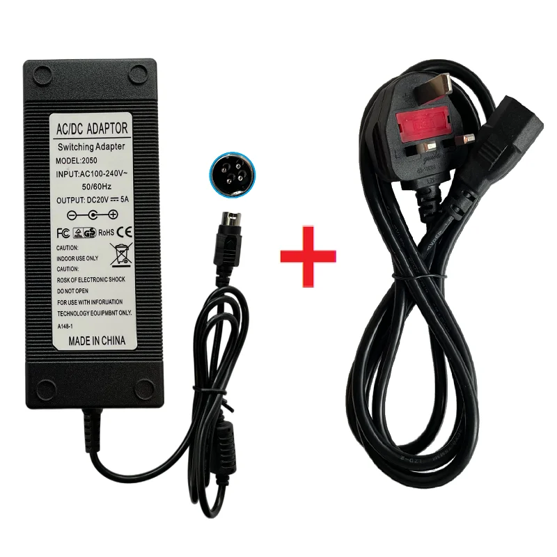 Imagem -04 - Adaptador de Alimentação Adequado para ge Vivid i Color Ultrasound Charger 4pin 20v 5a Twadp100