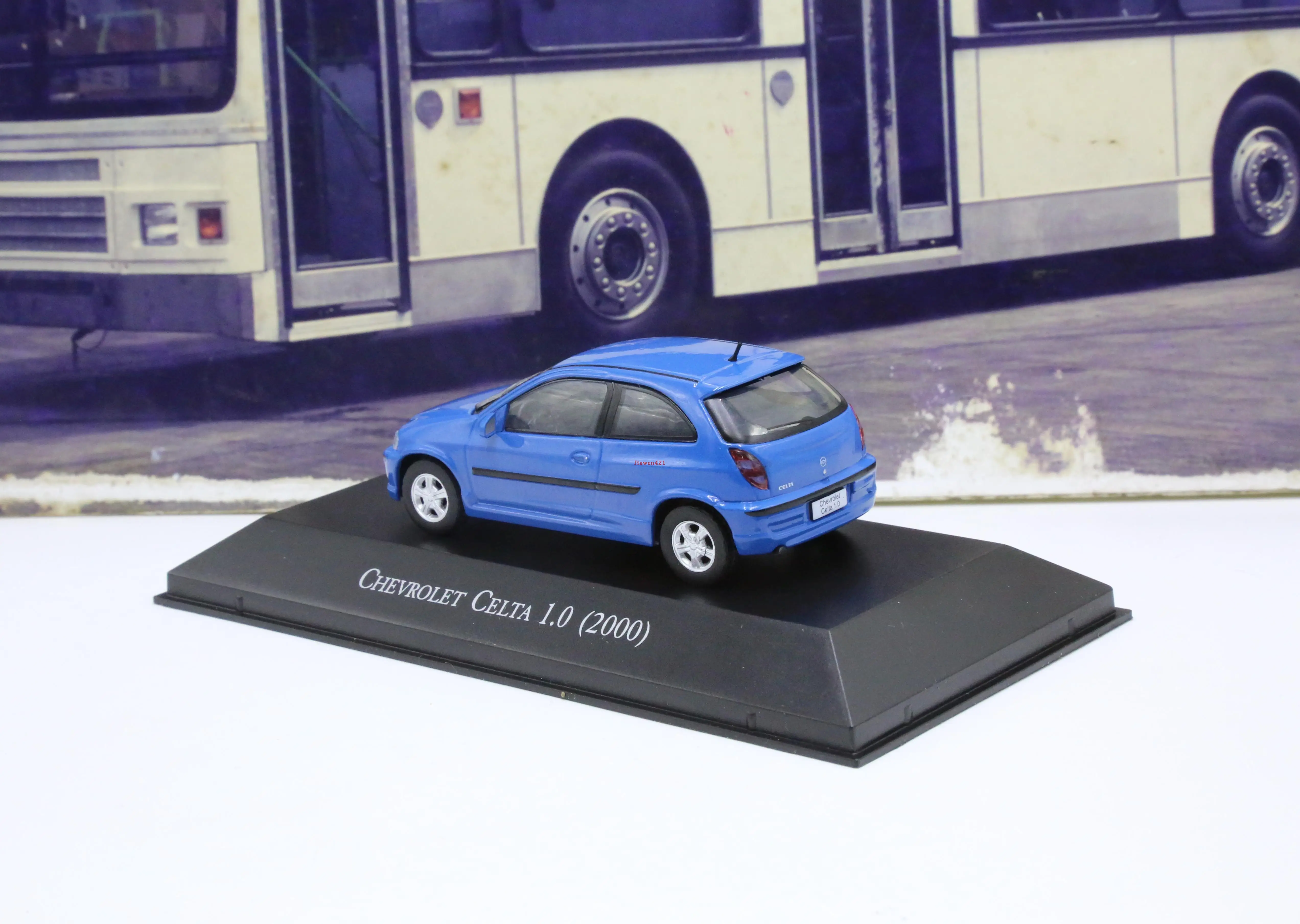 1:43 IXO シボレー セルタ 1.0 200 高シミュレーション合金車モデル コレクタブルおもちゃ ギフト 記念品 ディスプレイ装飾品