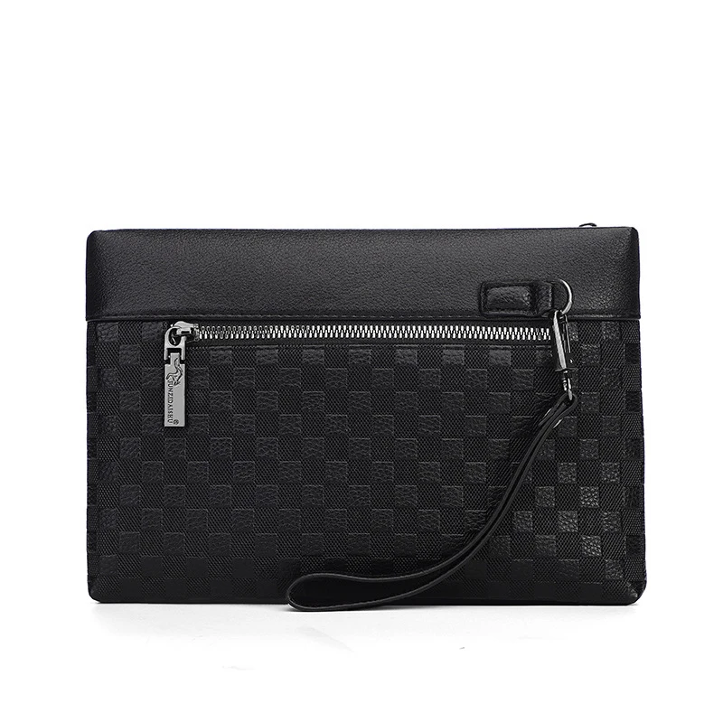

Men's Handbag Business and Foreign Trade Handbag Classic Checkered Handbag