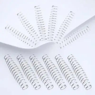 

12Pcs Anti-Rust Stainless Steel Pruning Shear Spring Replacement for Gardening Tools Garden Clippers Spring Trimming Parts