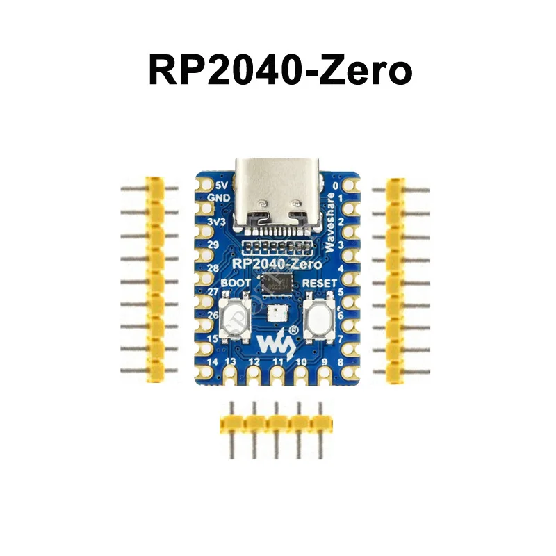 Raspberry Pi Pico /Pico W /W25Q16 и RP2040 (чип)/Фотоэлемент/маленький/один вариант