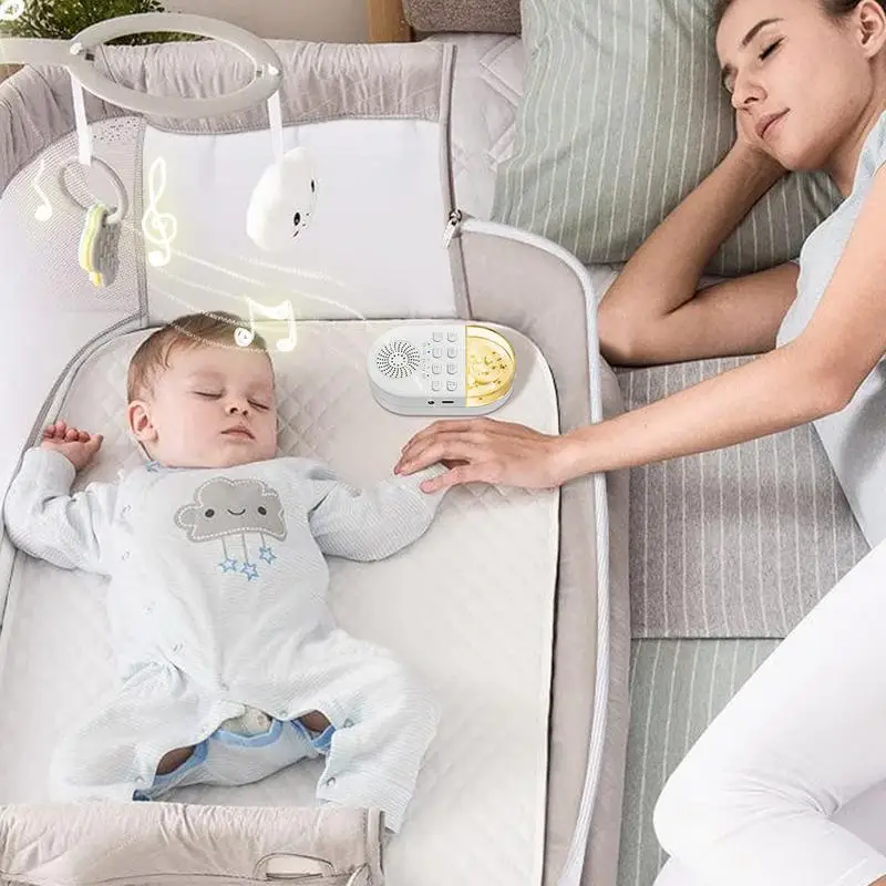 White Noise Sound Machine Noise Sleeping Machine With 24 Soothing Sounds White Noise Machine For Toddler Sleeping Travel Sound