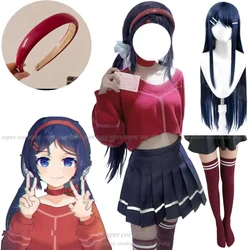 Anime Horror Game MiSide Cosplay Mita Мита Costume JK School Uniform Cute Dress Lolita Wigs For Halloween Girls Woman Customized