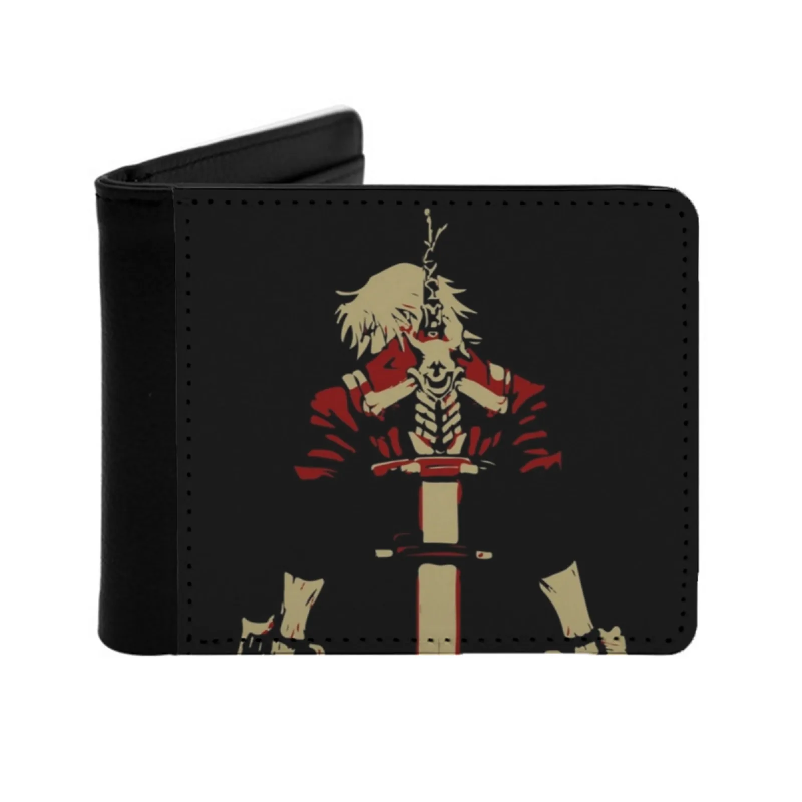 

Dante Fan Art Персонализированный мужской кожаный кошелек Сумка для кредитных карт Кошелек Nero Dante Видеоигры Персонажи Игры Игры