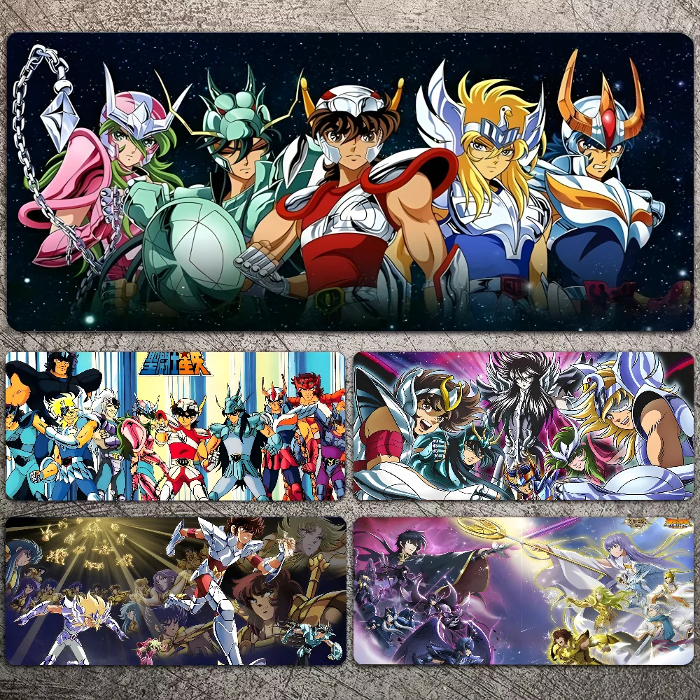

S-Saint S-Seiya Mousepad Mouse Pad Laptop Gaming Accessories Mousepad Large Desk Mat Computer Gamer Keyboard Rug Carpet