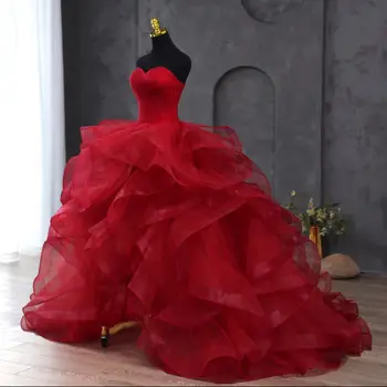 8 best sales Hochzeit im roten Kleid - №8