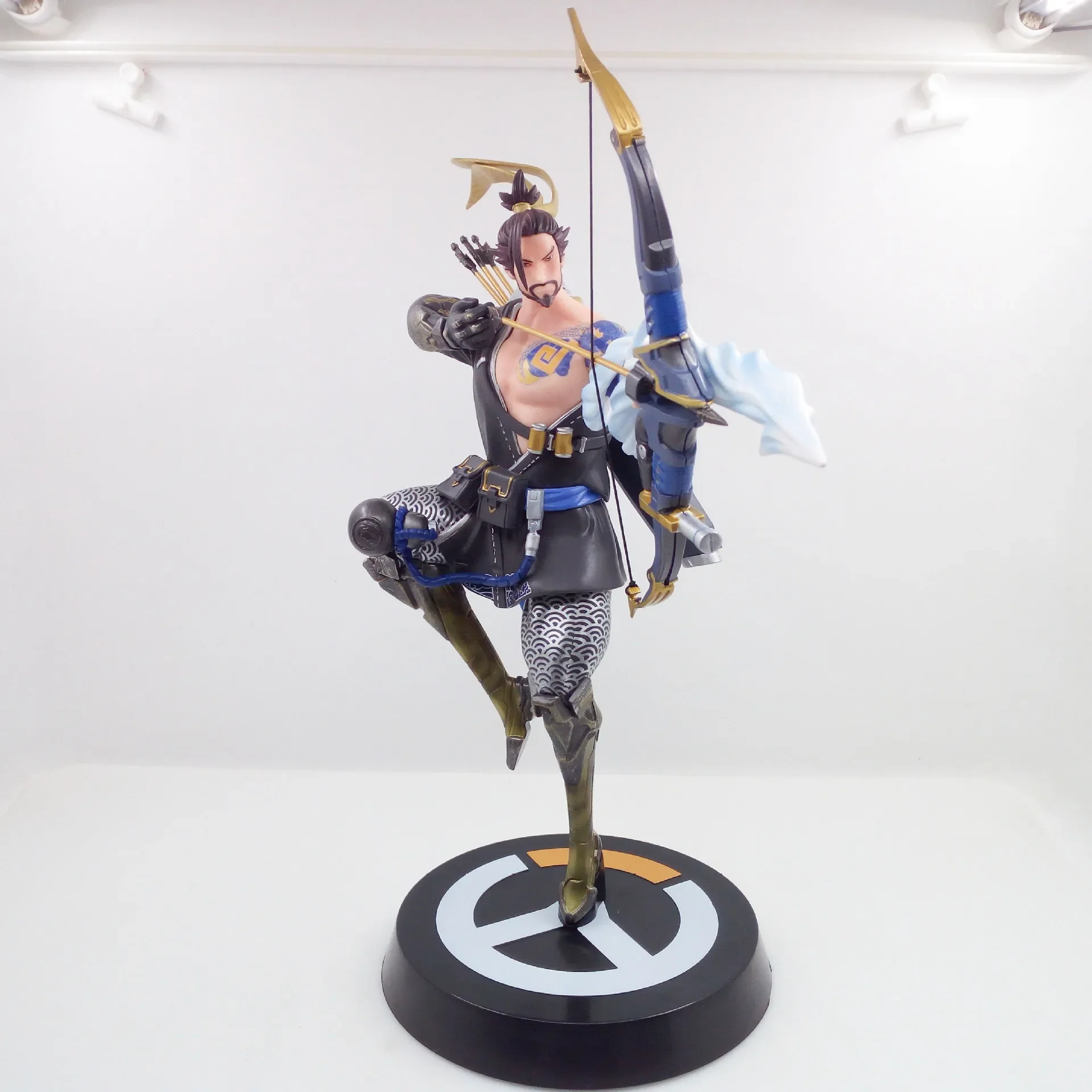 Overwatch Game Characters Model Toy OW Reaper Tracer Mercy Lucio Pharah Widowmaker Action Figure Collection Table Ornaments Gift