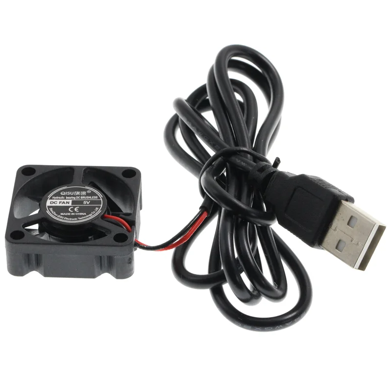 3010 DC Cooling Fan 5V USB Powered 3CM Micro Fan with Hydraulic Bearing LED Display