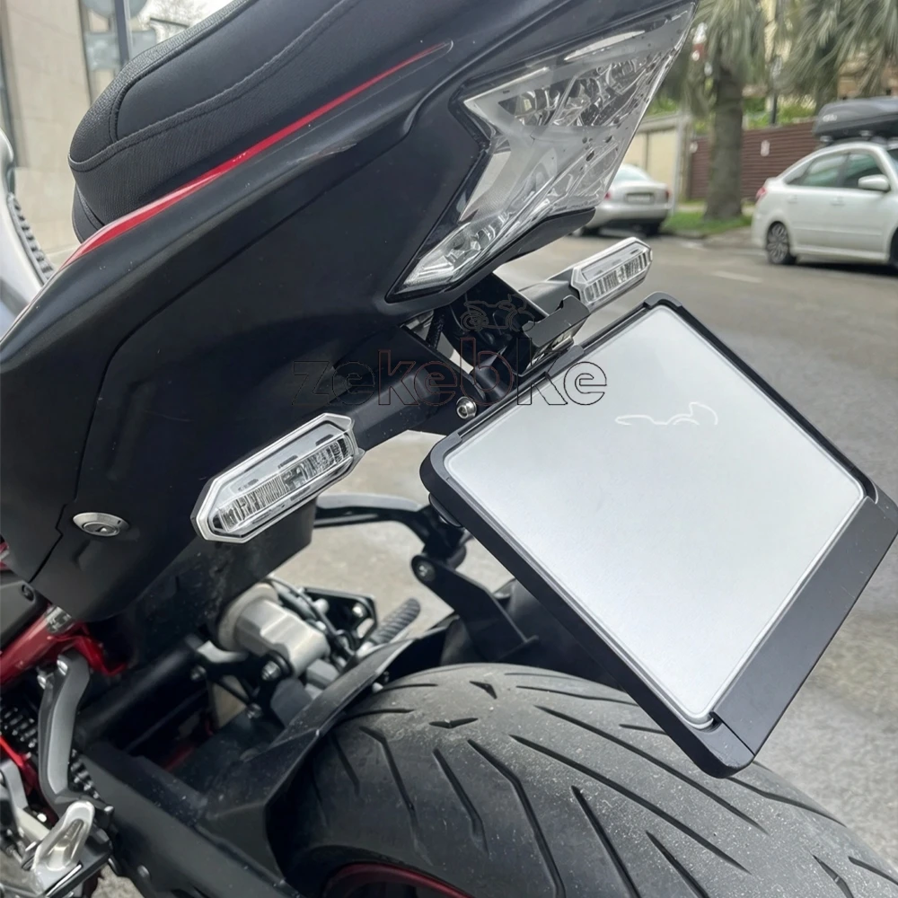 For Kawasaki Z900 Z 900 H2 SE 2017 2018 2019 2020 2021 2022 2023 2024 Rear Tail Tidy License Plate Holder Fender Eliminator Kit