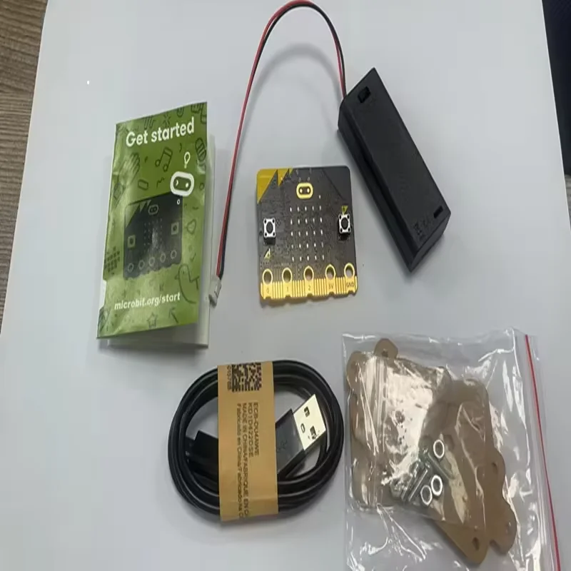 BBC Micro:Bit V2.22 Juego completo con procesador mejorado, altavoz incorporado y micrófono con logotipo sensible al tacto MicroBit