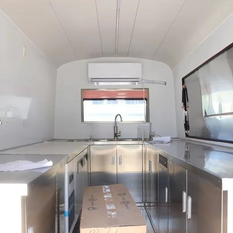 Gran oferta, remolque de concesión de Catering, carrito de helados para perros calientes, carrito de comida rápida, cocina móvil, camión de comida, remolque