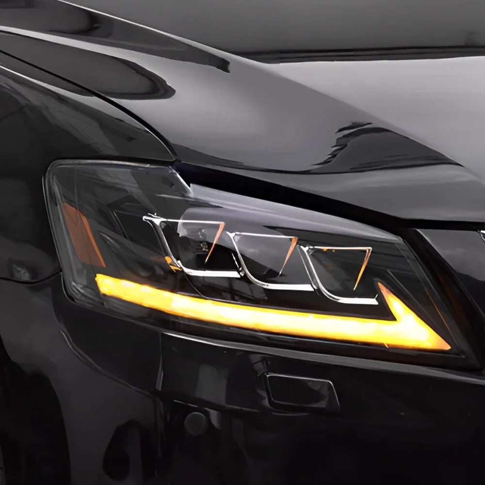 

Auto Headlights For Toyota Camry 6th 2006-2011 LED Car Front lamps Assembly Upgrade Lexus style Three Projector Lens Accessories