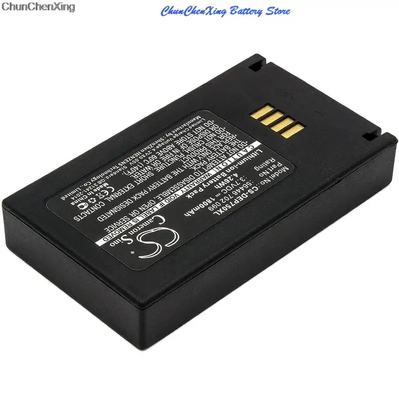 بطارية 1800 مللي أمبير في الساعة لـ Vokkero GUARD FCE001-ST، FCE02 FCE03 FCE04 FCE05 FCE06 FCE07 CHX1، نظام لاسلكي