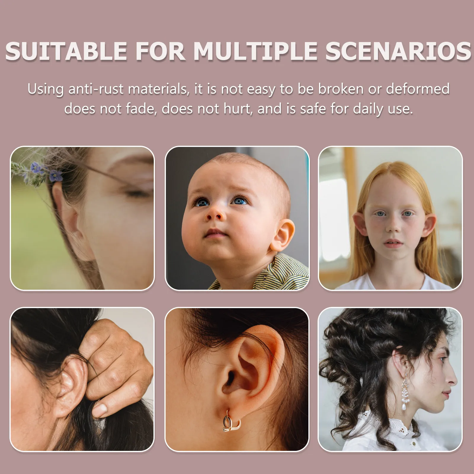 

7Pcs Earwax Removal Kit Ear Pick Set Premium Stainless Steel Ear Cleaning Tools Household Earwax Cleaning Accessories