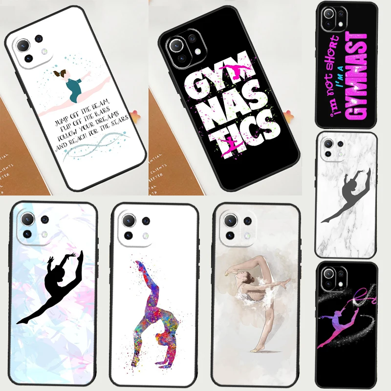 Love Gymnastics Case For POCO F5 X3 X5 Pro X4 F4 GT C40 M5s F3 Cover For Xiaomi 13 12 Lite 12T 11T Pro 12X