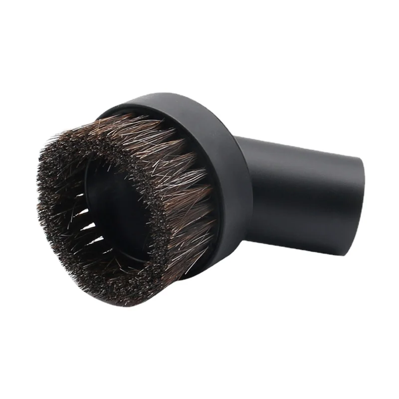 Cepillo de pelo de caballo redondo Universal, cabezal de succión de 32mm de diámetro interior para Philips, LG, Electrolux, accesorios para aspiradoras de belleza