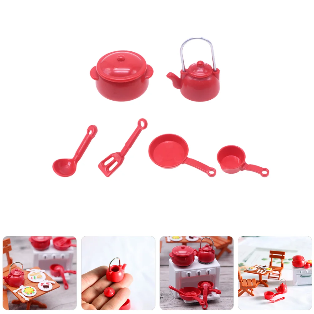 

1 Set Mini Kitchenware Model Miniature Kitchen Baking Cooking Props Models Mini House Kitchen Supplies