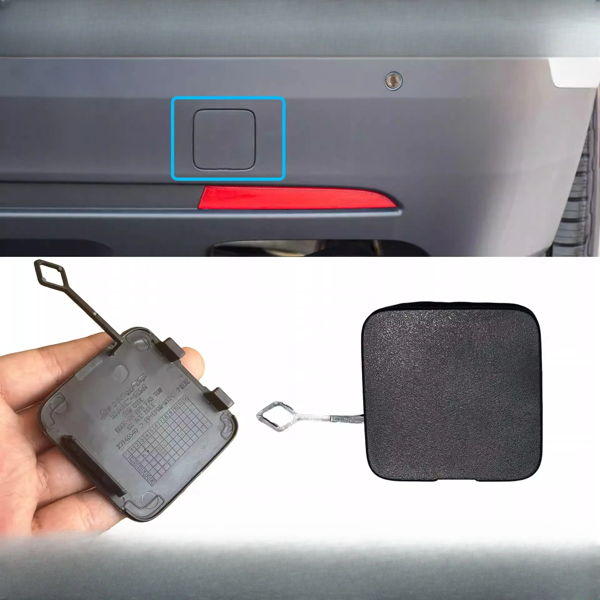 

For Cadillac XT5 Rear Bumper Trailer Cover