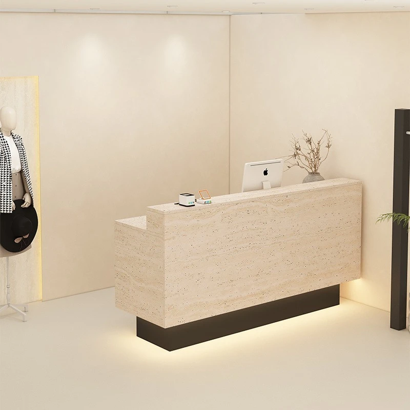 

Checkout page Clothing store Women's clothing store Small bar table Light hairdressing front desk Simple and modern