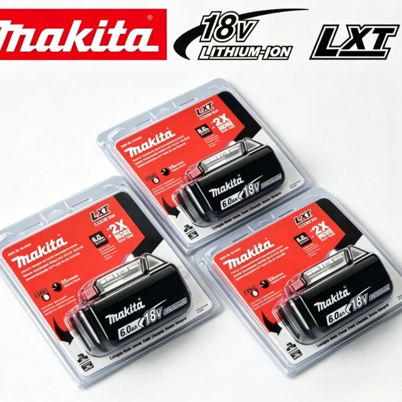 

Makita 18V battery for Makita 18V power tools The DHP487 18V Makita BL1860B rechargeable battery can replace BL1850B LXT400