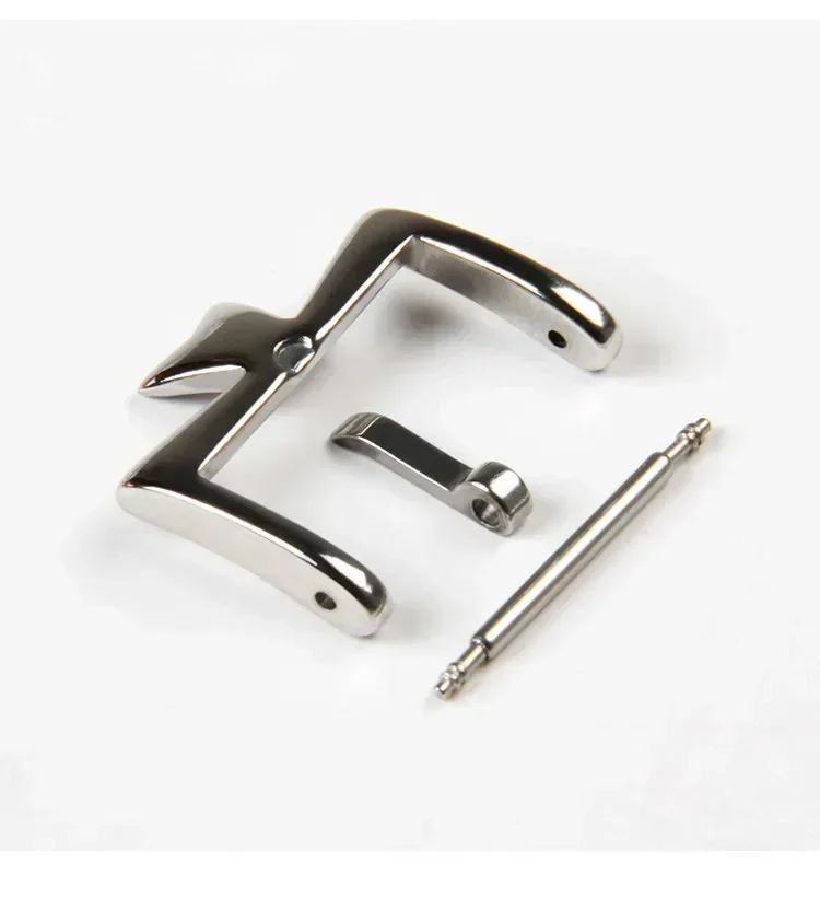 16 مللي متر 18 مللي متر 20 مللي متر ساعة المشبك ساعة اكسسوارات ل فاشيرون كونستانتين الفولاذ المقاوم للصدأ فضي الذهبي ارتفع الذهب دبوس المشبك مشبك