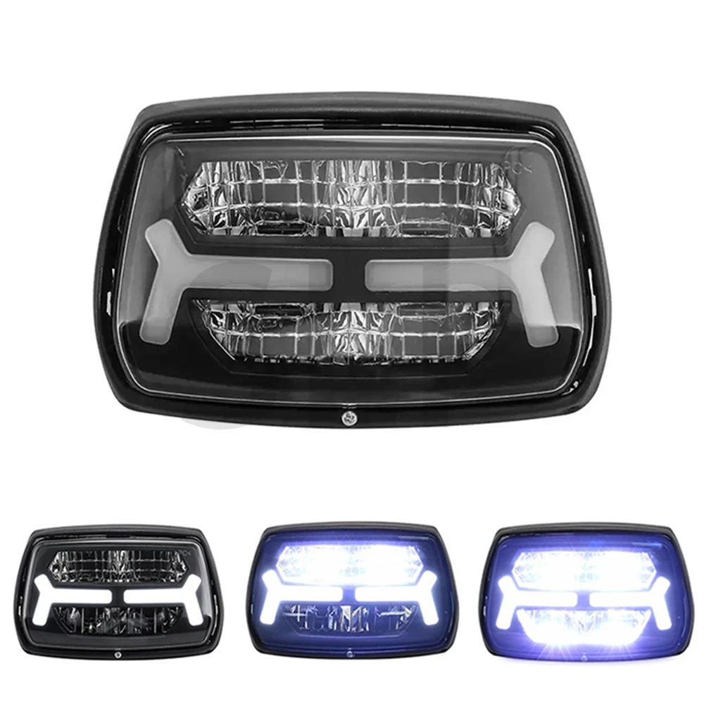 Suitable for Honda EX5 retro motorcycle modification LED headlights, daytime running headlights