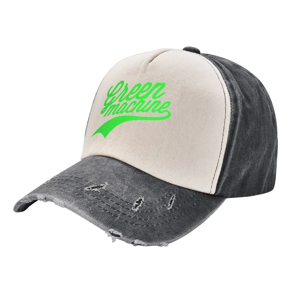 Green Machine Baseball Cap Golf Cap Sun Hat For Children Wild Ball Hat Girl'S Hats Men's