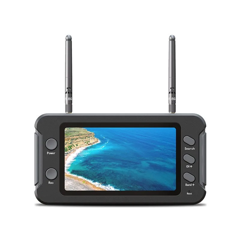 

Integrated reception DVR video image transmission remote control aircraft model, display