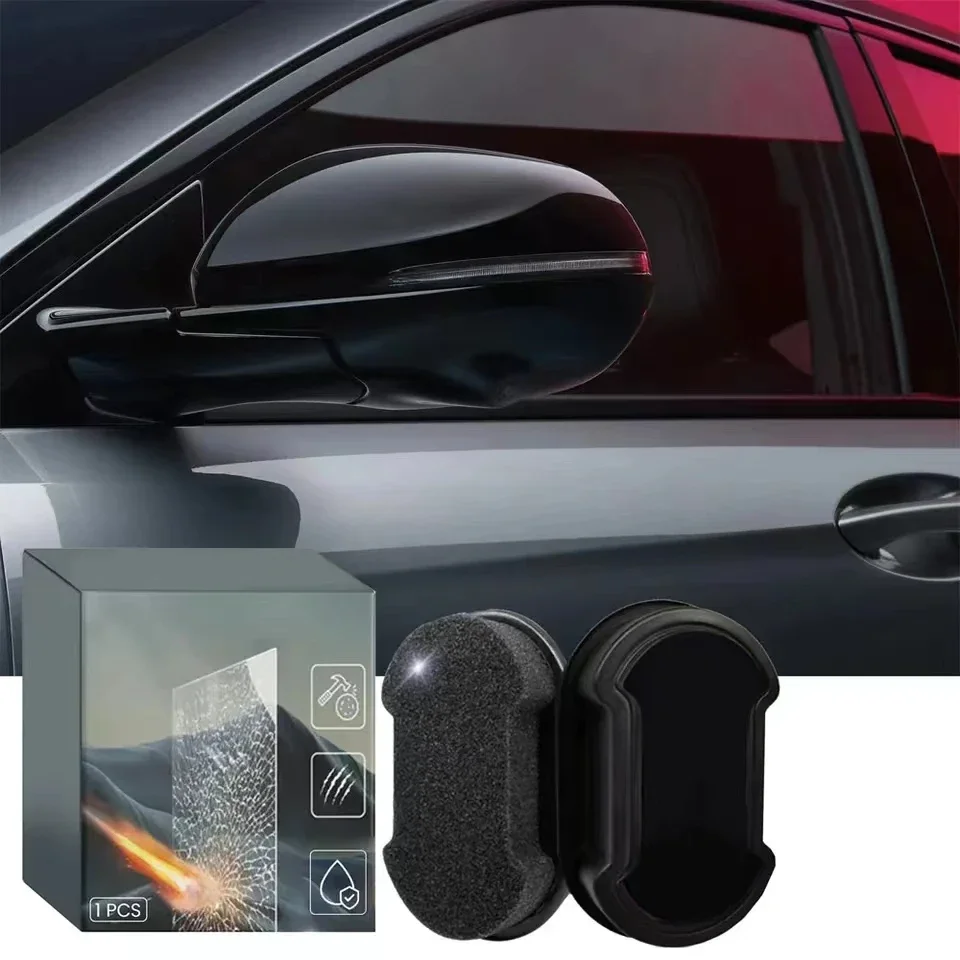 

Privacy Window Tinting One-way Mirror Sponge Reflective Privacy Film for Car Rearview Mirror Reusable Nano-coat One for Enhanced