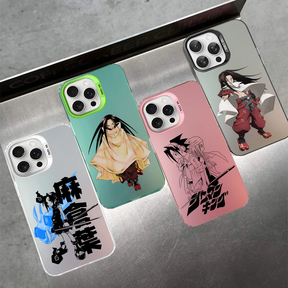 Shaman King Phone Case For IPhone 16 15 14 13 12 11 Pro Max X XR XSMAX 8 7 Plus Matte Shockproof Back Cover