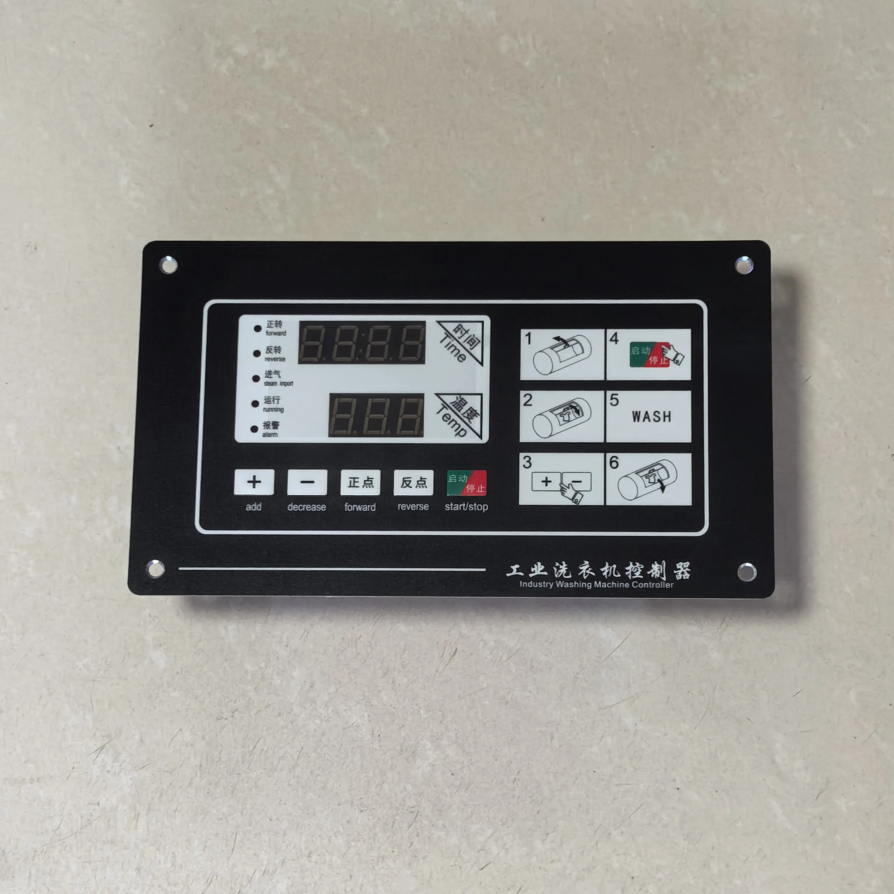 Industrial washing machine computer controller SX013100A meter timer temperature gauge brand new in stock free shipping