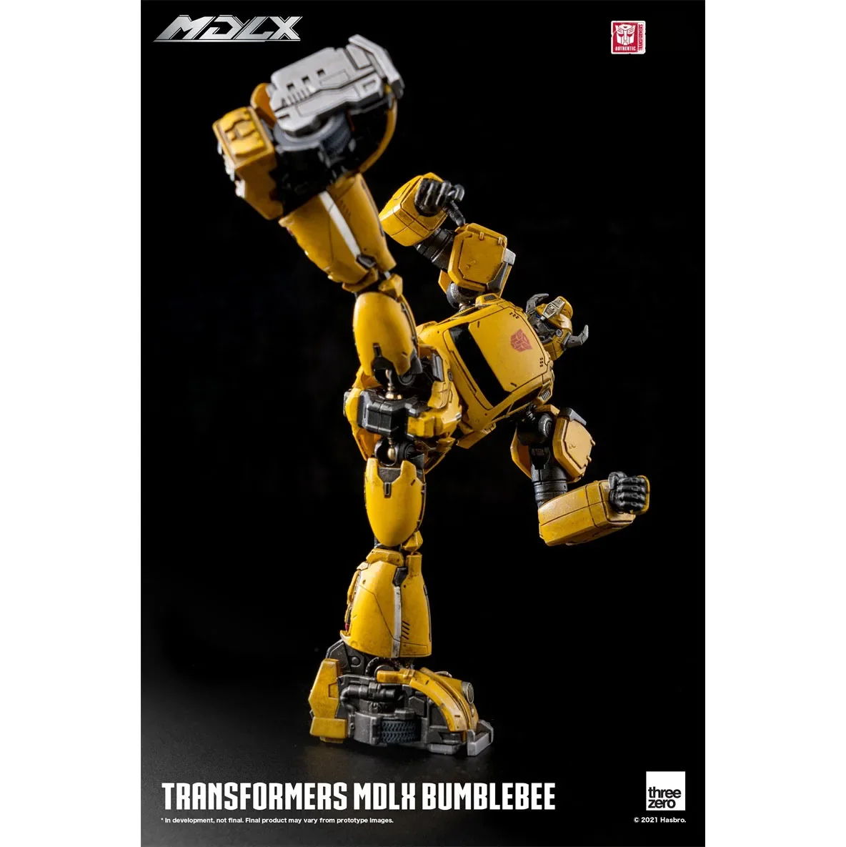 In Stock Original Threezero 3Z0284 MDLX BUMBLEBEE From TRANSFORMERS TRANSFORMERS Animation Character Model Action Toys Gifts