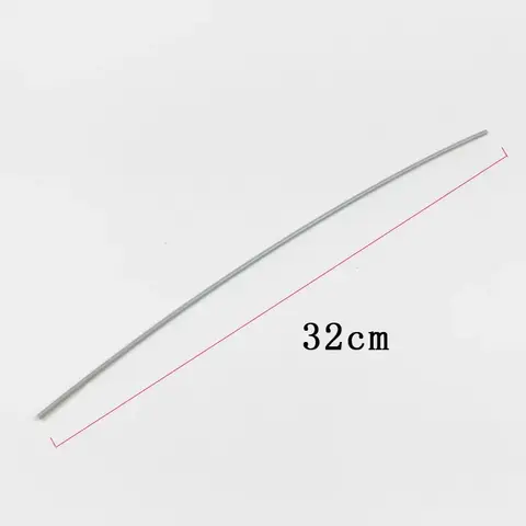 10 st byggklossar 75c40 32 cm ljusgrå/svarta kolfiberrör ihåliga rörblock för att bygga modelldrake RC flygplansdelar 8 best sales Lego-rör - №1