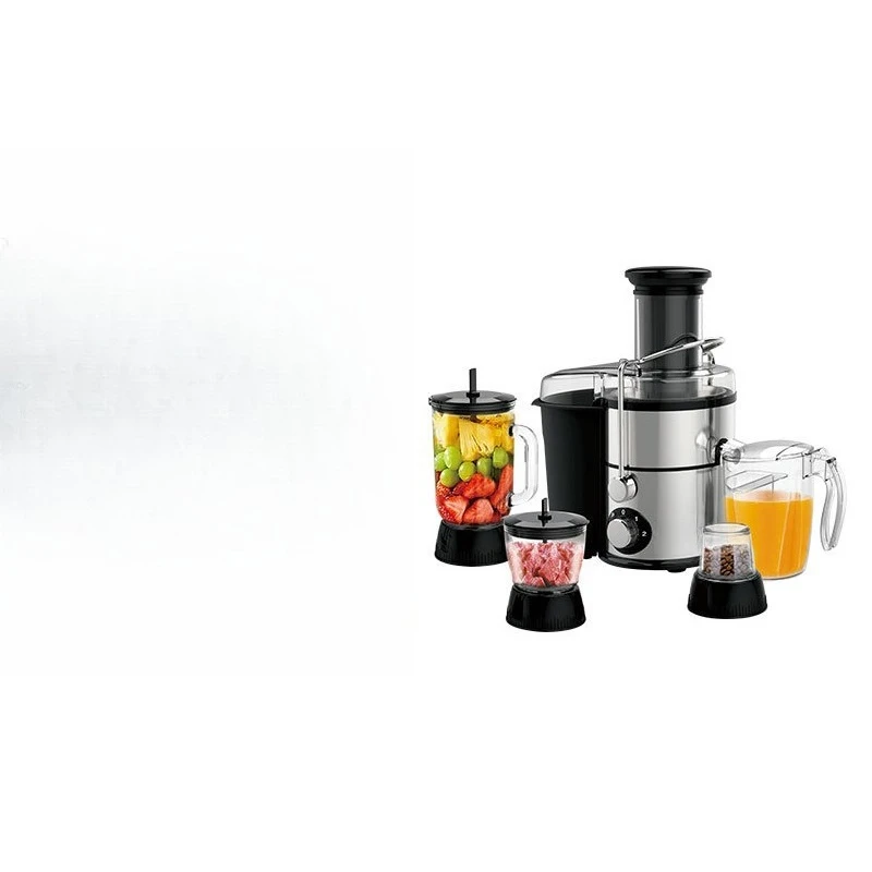 

Household multifunctional crushed ice ground meat 4 in 1 stainless steel juicer juicer