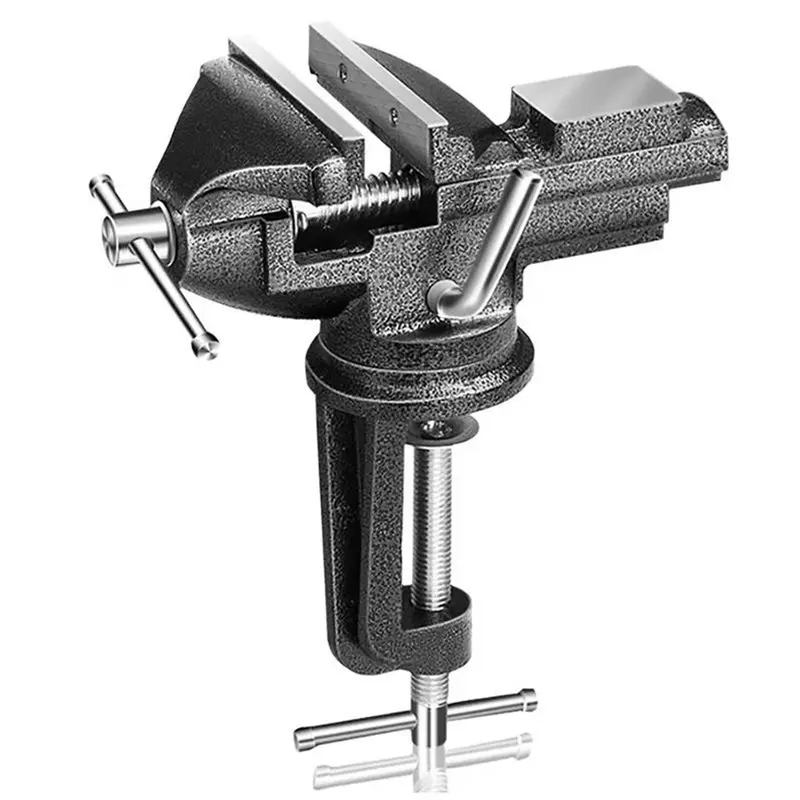 

All-Stainless Steel Miniature Vise, Household Repair Tool For Home Workshop Use Shop-AT64