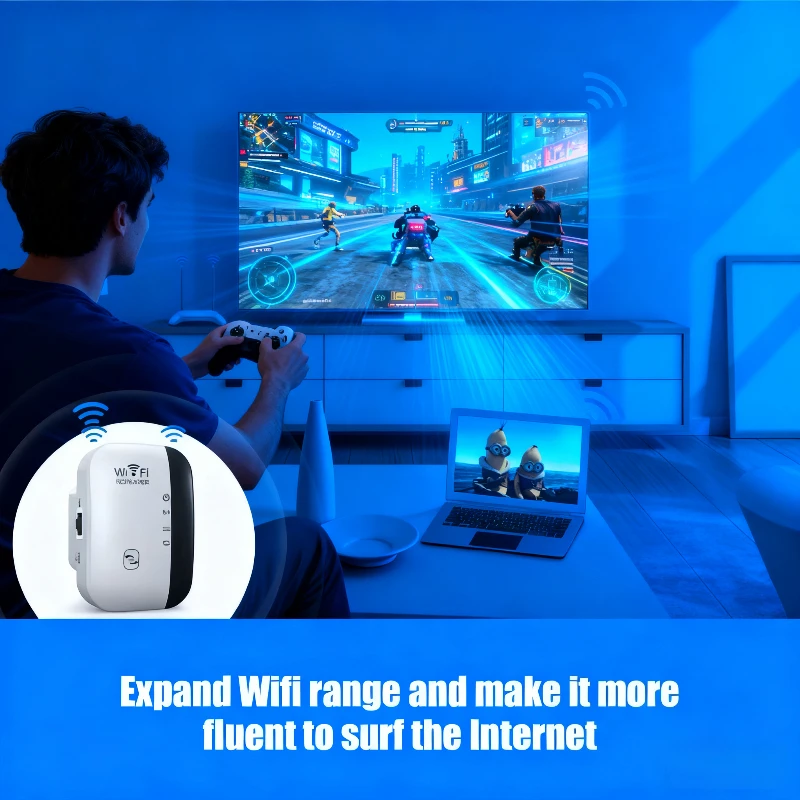 Melhorador de terceira geração, roteador doméstico europeu, 300mbps, repetidor wi-fi sem fio, 2.4g, extensor de alcance, amplificador de sinal wi-fi