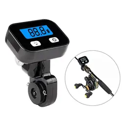 Backlight Waterproof Portable Raft Fishing Line Length Counter Digital Fishing Finder Line Length Depth Gauge Accessories Meters